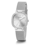 Guess Tapestry Ladies Watch Silver Mesh GW0354L1