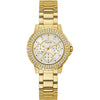 Guess Crown Jewel Ladies Watch Gold GW0410L2 Guess