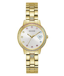 Guess Three Of Hearts Ladies Watch Gold GW0657L2