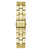 Guess Three Of Hearts Ladies Watch Gold GW0657L2