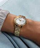 Guess Three Of Hearts Ladies Watch Gold GW0657L2