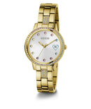 Guess Three Of Hearts Ladies Watch Gold GW0657L2