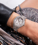 Guess Shooting Star Ladies Watch Silver GW0746L1