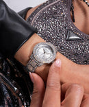 Guess Shooting Star Ladies Watch Silver GW0746L1