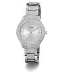 Guess Shooting Star Ladies Watch Silver GW0746L1