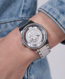 Guess Petal Watch Ladies Silver GW0747L1