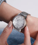 Guess Petal Watch Ladies Silver GW0747L1