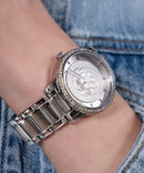 Guess Petal Watch Ladies Silver GW0747L1