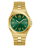 Guess Emperor Men's Watch Gold with Green Dial GW0849G2