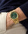 Guess Emperor Men's Watch Gold with Green Dial GW0849G2