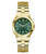 Guess Empress Ladies Watch Gold Green GW0873L2