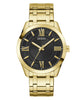 Guess Elliot Men's Watch Gold with Black Dial GW0893G4 Guess