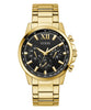 Guess Walker Men's Watch Gold with Black Dial GW0900G3 Guess