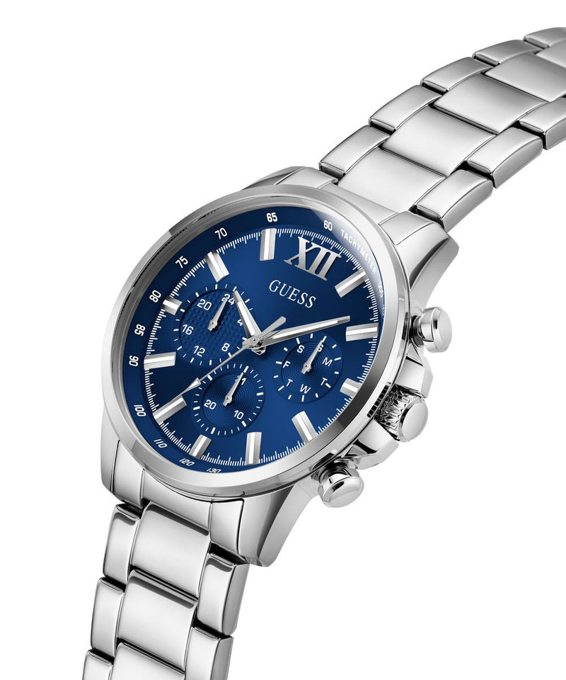 Guess Walker Men's Watch Blue Silver GW0900G4