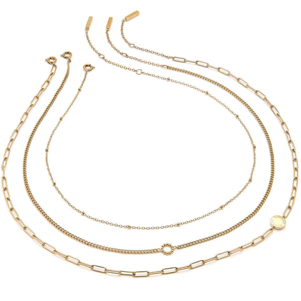 Olivia Burton Jewellery Illusion Gold Triple Necklace 24100074