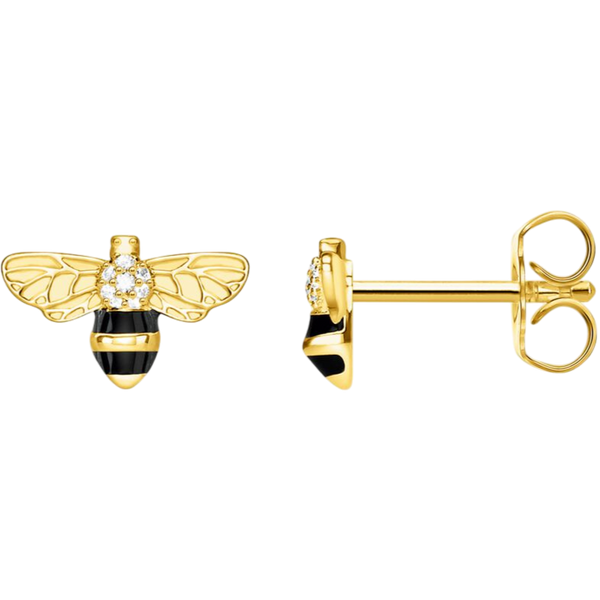 Thomas Sabo Stud Earrings Bee Gold H2052-565-7