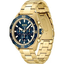 BOSS Energy Watch Men's Gold/Blue Chronograph HB1513973 - WatchStatus Ltd