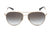 Coach HC7128 Ladies Grey Gradient Len's Sunglasses 90053C - WatchStatus Ltd