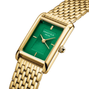 Rosefield Heirloom Emerald Ladies Watch Gold HEGSG-H05 Rosefield