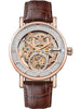 Ingersoll The Herald Men's Watch Brown Leather Skeleton Automatic I00401B Ingersoll
