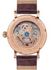 Ingersoll The Herald Men's Watch Brown Leather Skeleton Automatic I00401B Ingersoll