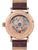 Ingersoll The Herald Men's Watch Brown Leather Skeleton Automatic I00401B