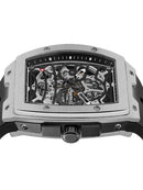 Ingersoll The Challenger Men's Watch Black Silicone Skeleton Automatic I12301