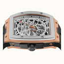 Ingersoll The Challenger Men's Watch Black Silicone Skeleton Automatic I12302