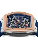Ingersoll The Challenger Men's Watch Blue Silicone Skeleton Automatic I12304