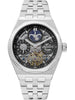 Ingersoll The Broadway Men's Watch Silver Skeleton Automatic I12901 Ingersoll