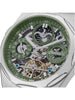 Ingersoll The Broadway Men's Watch Silver Green Skeleton Automatic I12905 Ingersoll