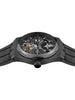 Ingersoll The Broadway Men's Watch Black Silicone Skeleton Automatic I12908 Ingersoll