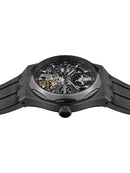 Ingersoll The Broadway Men's Watch Black Silicone Skeleton Automatic I12908