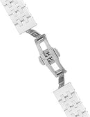 Ingersoll The Broadway Men's Watch White Ceramic Skeleton Automatic I15101 Ingersoll