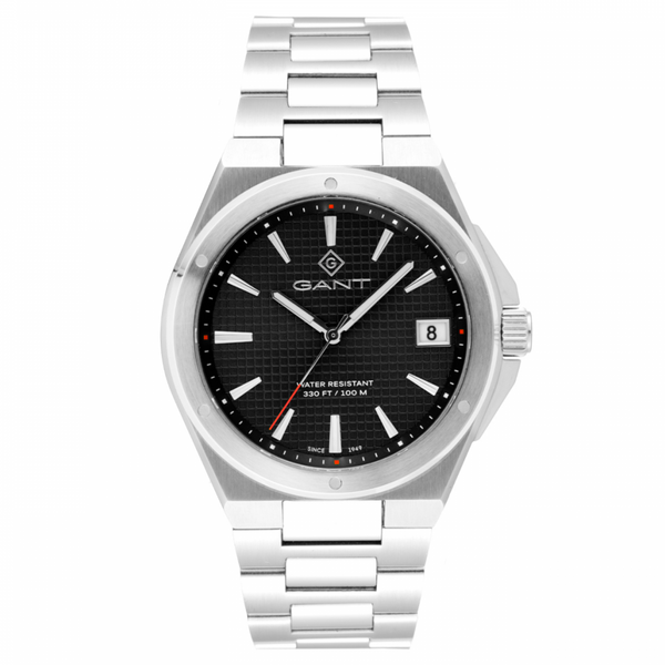 GANT Marshfield Men's Watch Silver Black Dial Date GTG192001