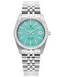 Jacques du Manoir Inspiration Rainbow Ladies Watch Turquoise Dial JWL02901