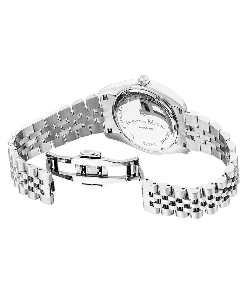 Jacques du Manoir Inspiration Rainbow Ladies Watch Turquoise Dial JWL02901