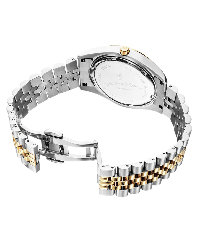 Jacques du Manoir Inspiration Business Men's Watch Two Tone JWN01704