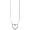 Thomas Sabo Heart Necklace Silver KE1554-051-14 45 CM Thomas Sabo