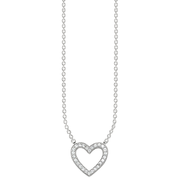 Thomas Sabo Heart Necklace Silver KE1554-051-14 45 CM