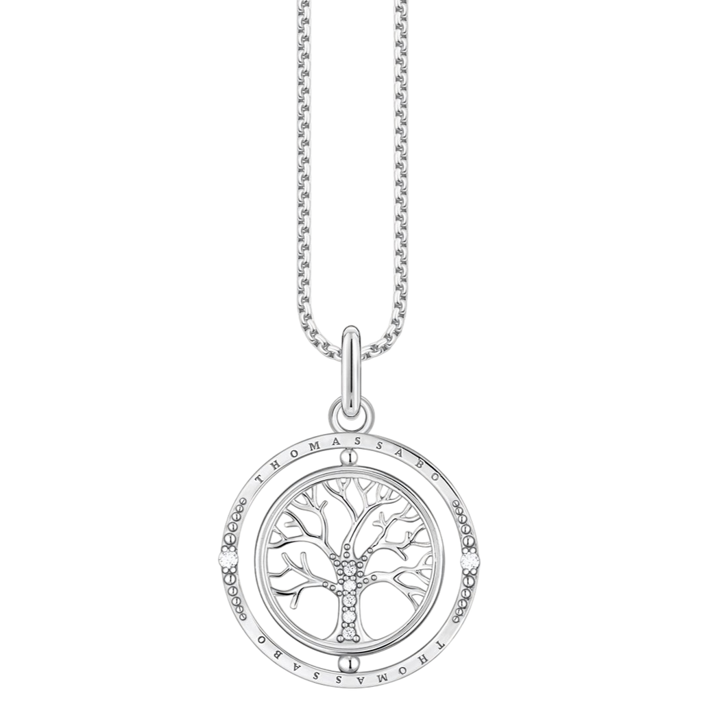 Thomas Sabo Tree Of Love Necklace Silver KE2148-643-14