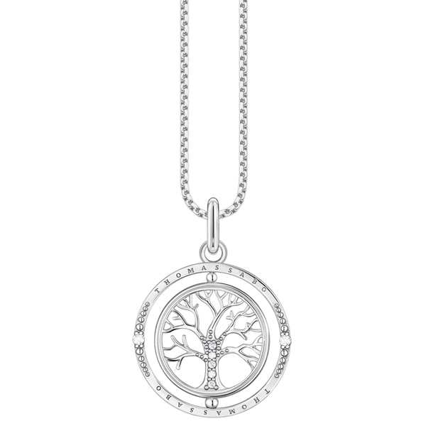 Thomas Sabo Tree Of Love Necklace Silver KE2148-643-14
