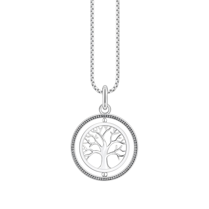 Thomas Sabo Tree Of Love Necklace Silver KE2148-643-14