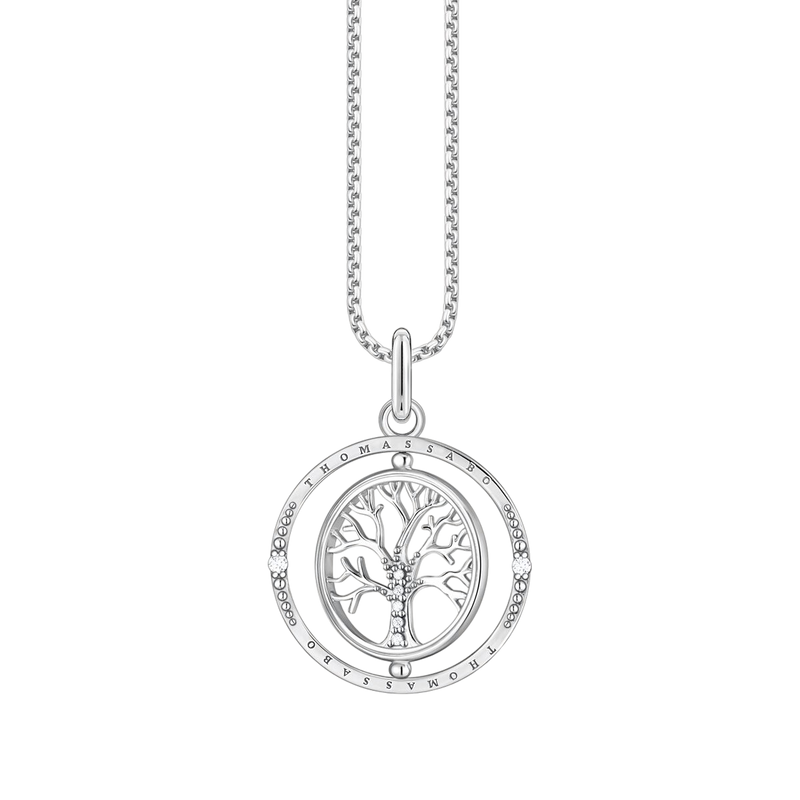 Thomas Sabo Tree Of Love Necklace Silver KE2148-643-14