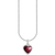 Thomas Sabo Necklace Heart Red Zirconia Silver KE2268-051-10