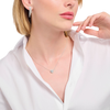 Thomas Sabo Necklace Heart Shape Halo White Zirconia Silver KE2280-051-14 Thomas Sabo