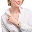 Thomas Sabo Necklace Organic Drop Shape Silver KE2281-001-21