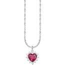 Thomas Sabo Heart Necklace Romance Silver KE2305-013-10