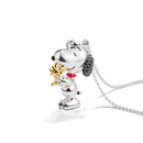 Thomas Sabo 18k Gold Plated Snoopy with Woodstock Pavé Pendant KE2345-565-7-L50V
