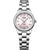 Rotary Oxford Diamond Watch Ladies Silver/Pink LB05092/07/D - WatchStatus Ltd
